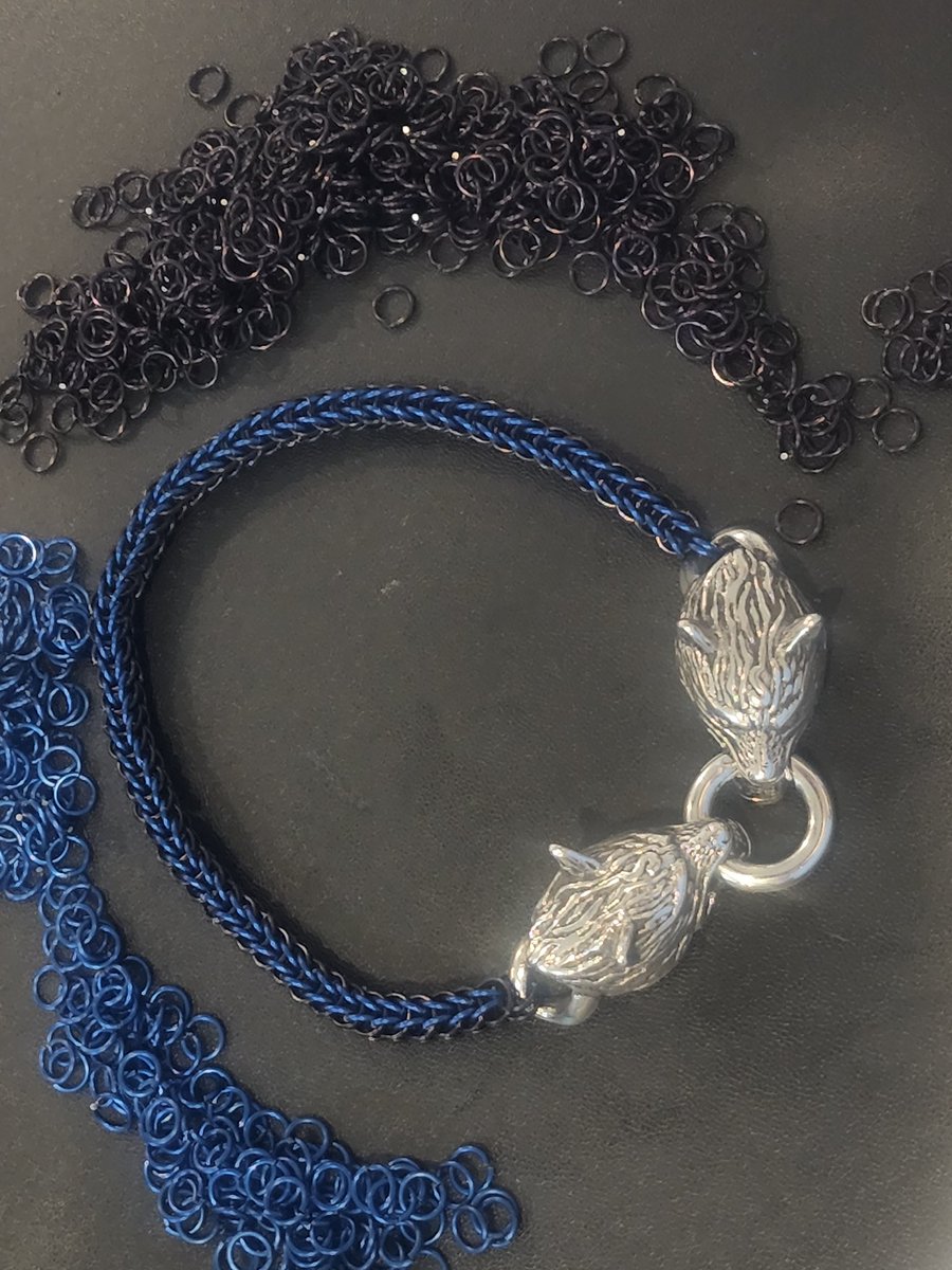 CapturingEssenc's tweet photo. Working on #torque #bracelets that were inspired by #vikingjewelry https://t.co/cczcXALrsM