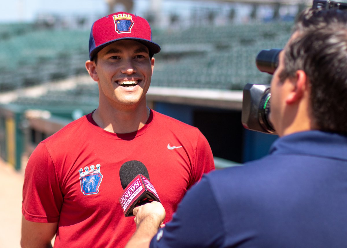 Northwest Arkansas Naturals (@nwanaturals) on Twitter photo Call him Mr. Corpus Christi 👑
The hometown hero himself, Nick Loftin (<a href="/NickLoftin02/">Nick Loftin</a>) is back in town this week and caught up with the local media before today's game! Call him Mr. Corpus Christi 👑
The hometown hero himself, Nick Loftin (<a href="/NickLoftin02/">Nick Loftin</a>) is back in town this week and caught up with the local media before today's game!