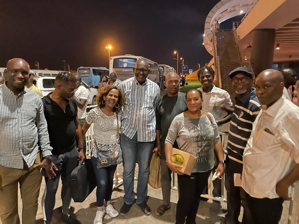 Dans le cadre du consortium @TiCampus des métiers, le <a href="/GosierLmht/">Lycée des Métiers Violetta Chaville Le GOSIER</a> fait partie de la délégation guadeloupe en ce moment à Dakar afin de poser les bases d'une future coopération dans la domaine de la formation <a href="/AcGuadeloupe/">Académie de la Guadeloupe</a> <a href="/gangloffchris/">Christine Gangloff-Ziegler</a>