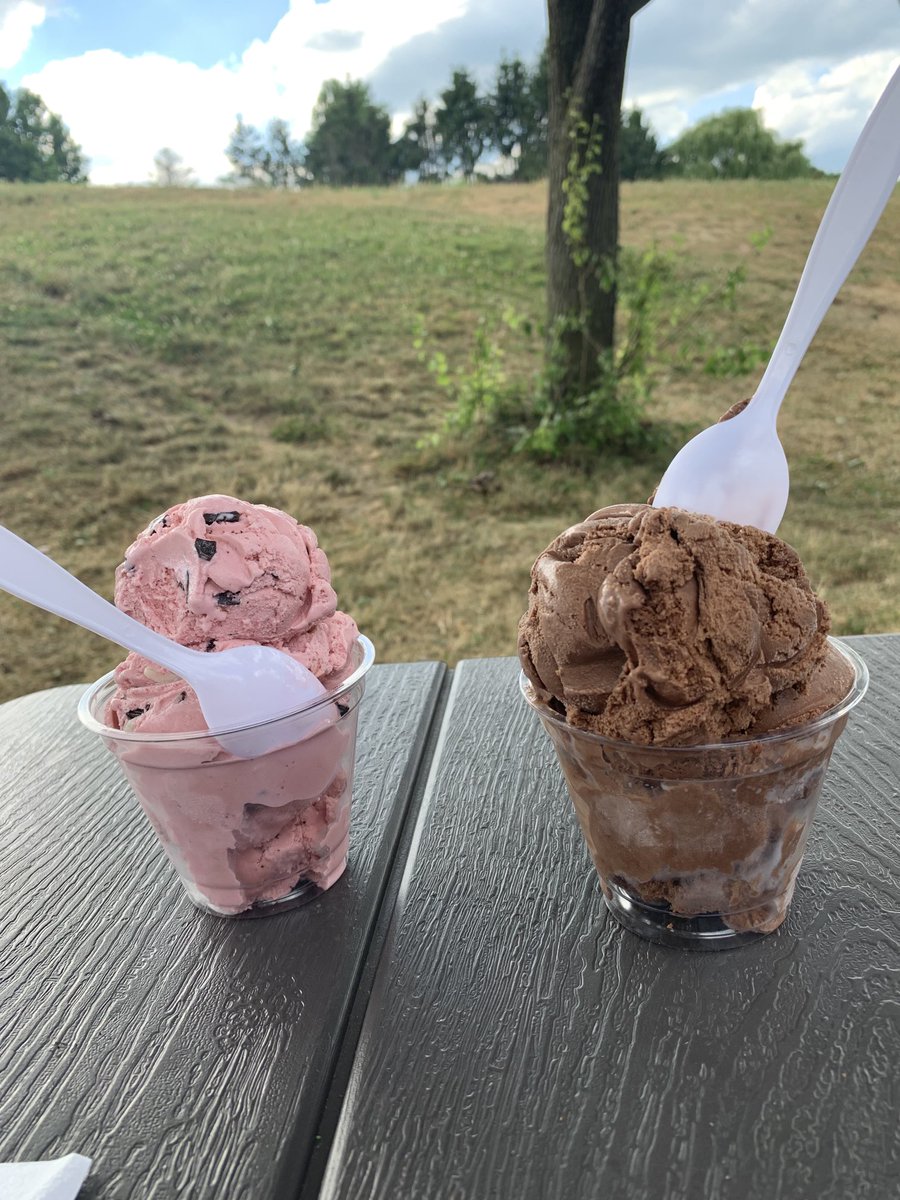 Beautiful view near the Fruitlands Museums in Harvard, MA followed by ice cream at Cherry Hill Ice Cream in Lunenburg, MA.