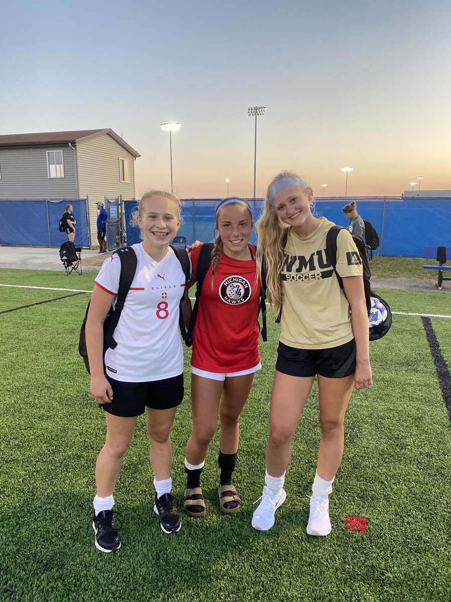 Thank you <a href="/GVSUsoccer/">GVSU Soccer</a> and <a href="/KatieHultin/">Katie Hultin</a> for a great elite camp and the opportunity to participate in the camp all star game! Looking forward to more camps in the future!