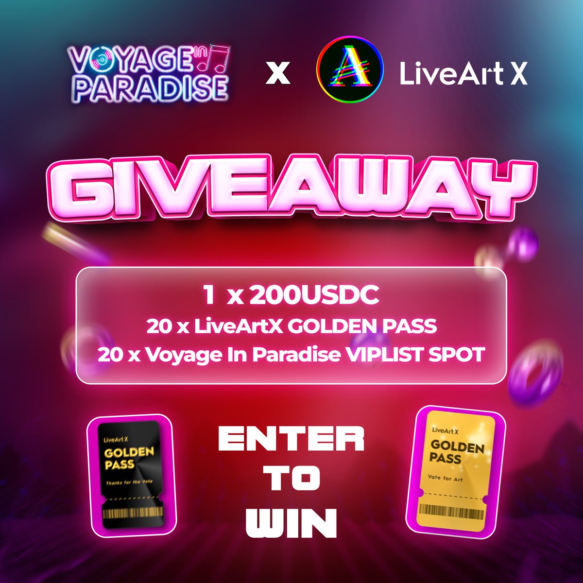 Voyage in Paradise tweet media