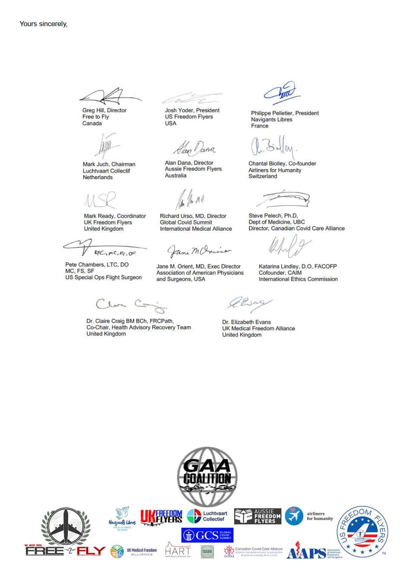 Global Aviation Advocacy Coalition tweet media