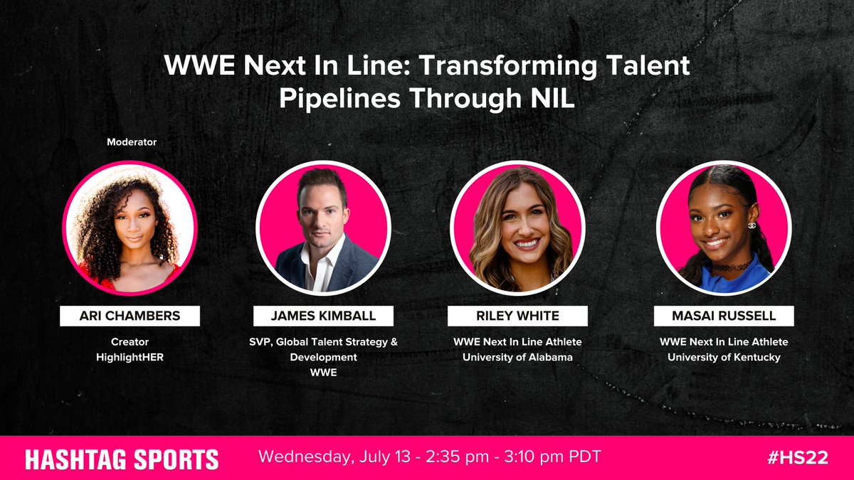 Hashtag Sports (@hashtagsports) on Twitter photo π€ <a href="/WWE/">WWE</a> Next in Line with <a href="/jamesrkimball/">James Kimball</a>, <a href="/white_riley/">Riley White</a> and <a href="/masai_russell/">Masai Russell OLY β¨</a> along side <a href="/ariivory/">Arielle (Ari) Chambers</a>. #HS22 π€ <a href="/WWE/">WWE</a> Next in Line with <a href="/jamesrkimball/">James Kimball</a>, <a href="/white_riley/">Riley White</a> and <a href="/masai_russell/">Masai Russell OLY β¨</a> along side <a href="/ariivory/">Arielle (Ari) Chambers</a>. #HS22