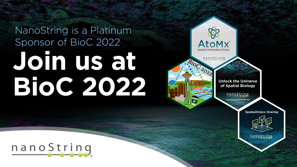 brukerspatial's tweet photo. We're excited to sponsor #BioC2022 here in Seattle, WA from July 27-July 29. Come stop by our table to learn about our latest spatial informatics tools and grab some swag while you're at it. See you there!

#SpatialInformatics #SpatialOmicsOverlay

https://t.co/6imyTx3YNo https://t.co/J0JAlBBPtl
