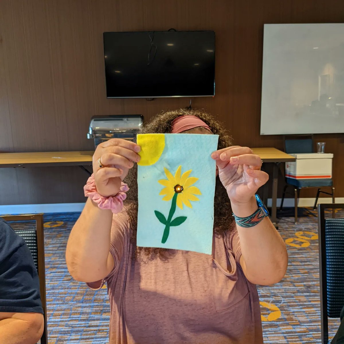 SayantaniDutta9's tweet image. Here are some awesome creations from the ECS e-textiles training #csliteracy #cseducation #cs4ms #csforall #cyberliteracy