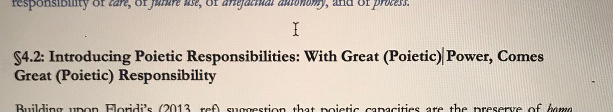 smh at the realisation that one of my main arguments boils down to spider-man