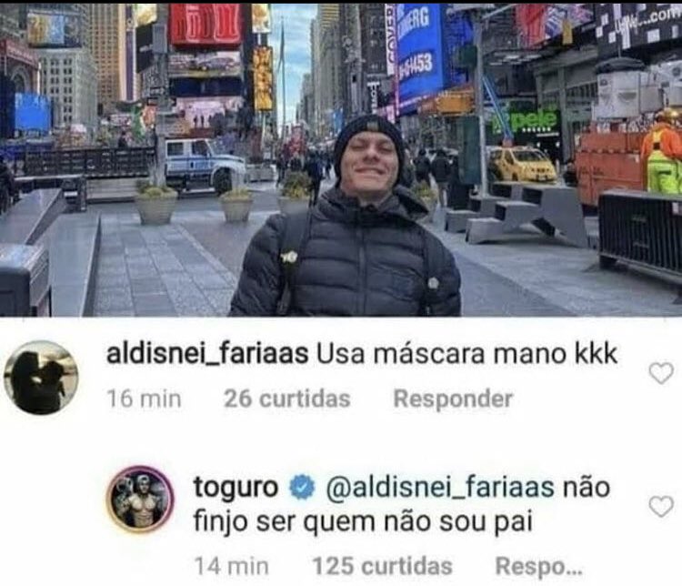 shitmentira's tweet photo. Simplesmente Toguro 👏🏻👏🏻 https://t.co/INUhR23xxX