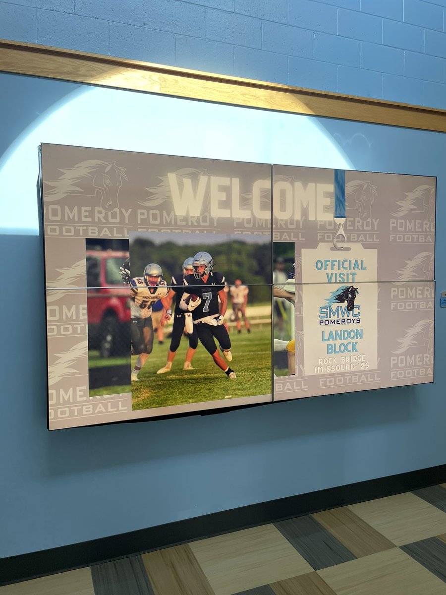 Huge shoutout and thanks to <a href="/coachpowell91/">🏈Blaine Powell🏈</a> for having me on campus today for a visit!!