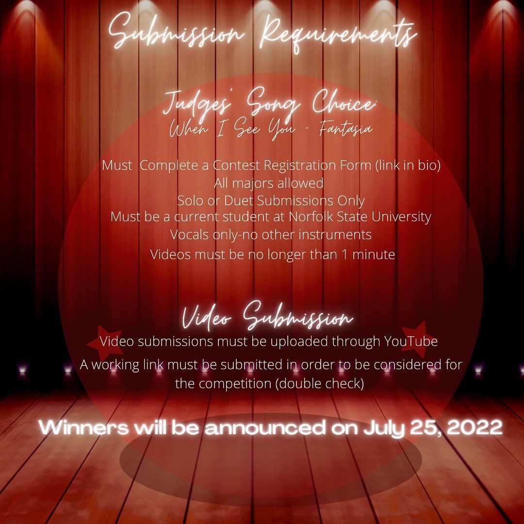 NSUCCHOIR's tweet photo. NSUCC Presents: The Acappella Challenge! Calling all musicians to the stage, we want to see what you’re capable of! May the best solo artist and duet win! 🔰 

If you have any questions, comments, or concerns please feel free to reach out! https://t.co/54l9tqxukK