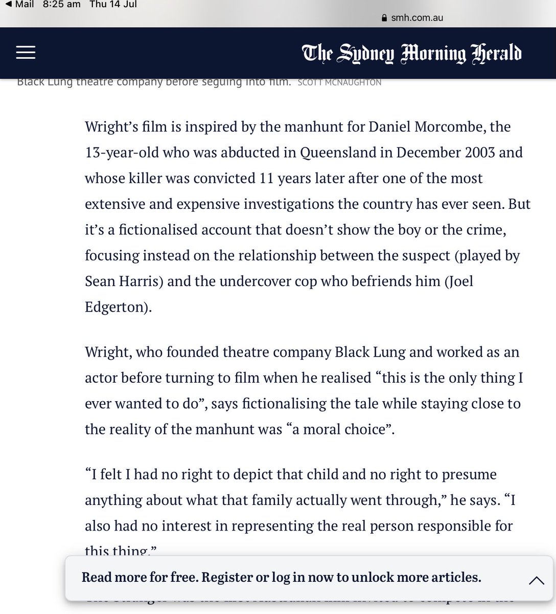 Denise Morcombe OAM tweet media