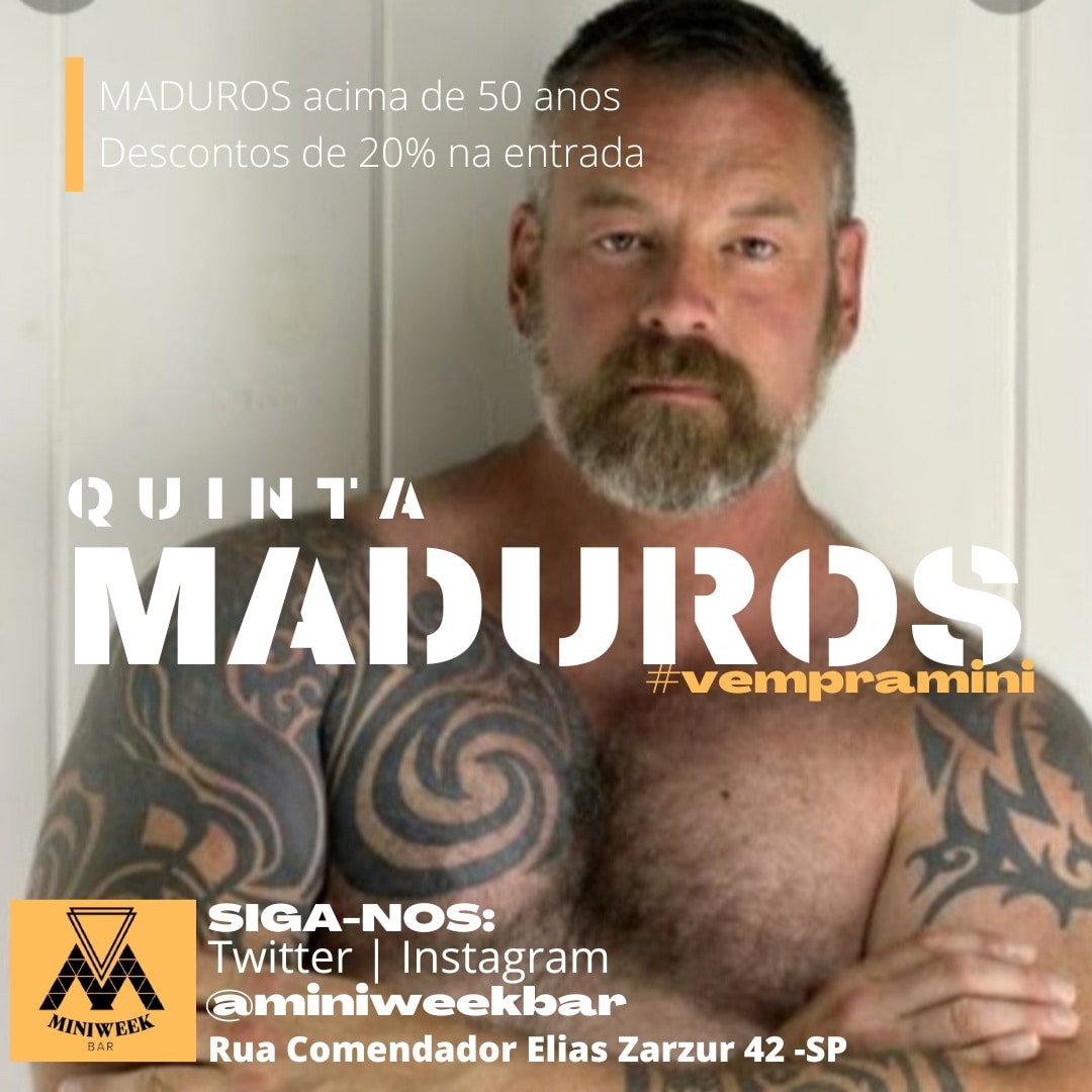 miniweekbar's tweet photo. WELCOME TO CAVEMAN PARADISE!
Amanhã QUINTA maduros ganham desconto na entrada.
#vempramini #miniweekbar
BORA...!
💦💦🍑🍑🍆 https://t.co/et9YtKBWGV