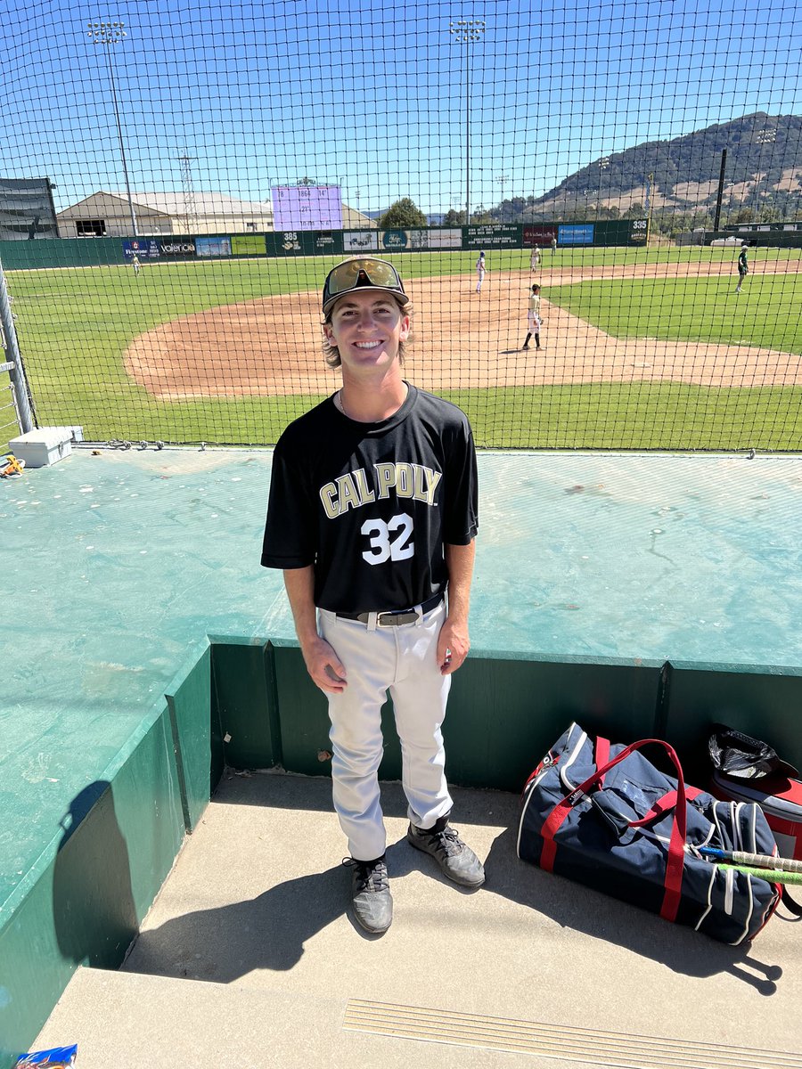 Tanner Higgs (@higgstanner) on Twitter photo Had a great time at the Cal Poly SLO Prospect Camp. Great experience. Went 1-3, thankful for the opportunity. @calpolystangs <a href="/teedubb25/">Teddy Warrecker</a> <a href="/tromblybaseball/">Steve Trombly</a> Had a great time at the Cal Poly SLO Prospect Camp. Great experience. Went 1-3, thankful for the opportunity. @calpolystangs <a href="/teedubb25/">Teddy Warrecker</a> <a href="/tromblybaseball/">Steve Trombly</a>