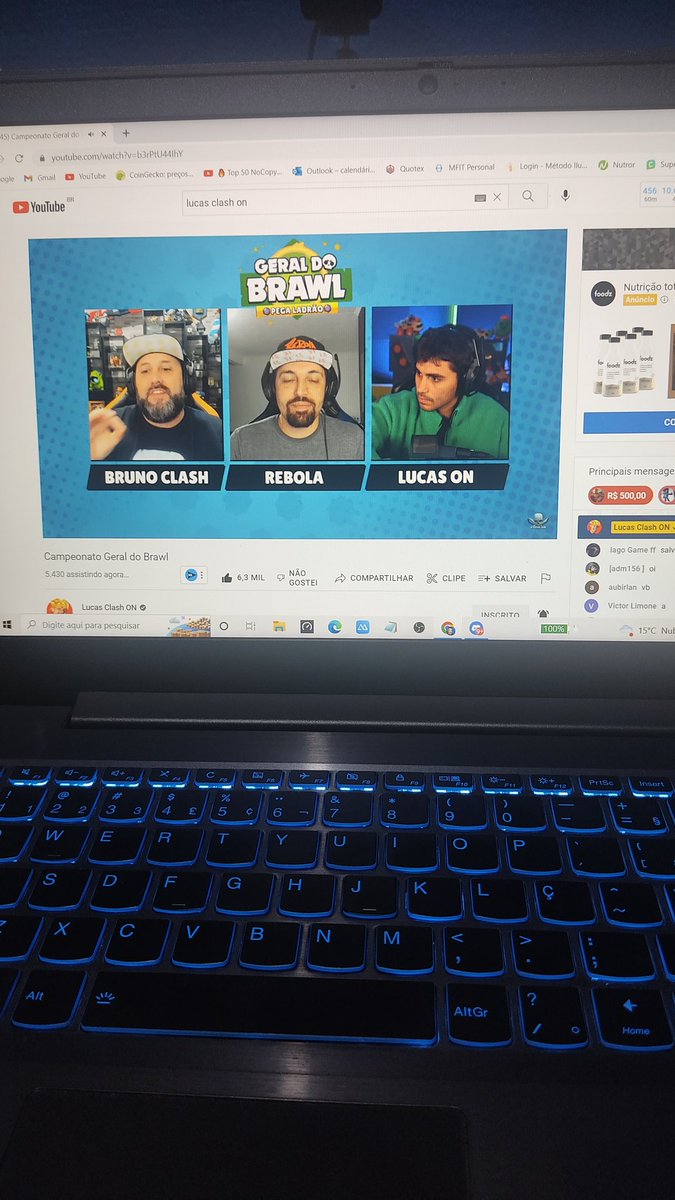 Bora galera, hoje ao Geral do Brawl será no canal do <a href="/lucasclashon/">Lucas Clash ON</a> com narração <a href="/brunoclash_/">BrunoClash 🎙</a> <a href="/Rebolagamer/">Rebola</a>  #geraldobrawl22