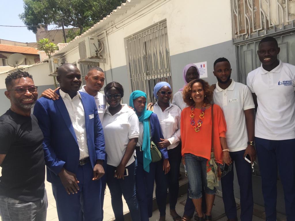 Le Campus TIVAG poursuit son projet de coopération éducative et professionnelle Antilles-Sénégal.<a href="/AcGuadeloupe/">Académie de la Guadeloupe</a>;<a href="/gangloffchris/">Christine Gangloff-Ziegler</a> 
Merci à toute l’équipe de l’école ENFHT de Dakar pour son accueil chaleureux, son hospitalité, sa “Teranga”. <a href="/CRGuadeloupe/">Région Guadeloupe</a>; <a href="/MaudeCaucheteux/">Maude Caucheteux</a>