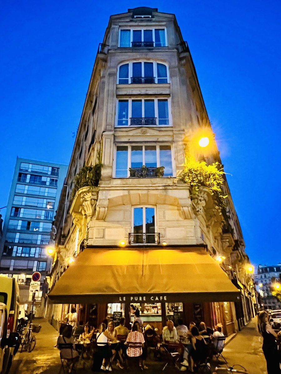 abhisecho's tweet photo. Dined at Le Pure Cafe in Paris today. Cozy, local, great food and service. It was on my list since the late @Bourdain recommended it on #layover I could almost hear his distinct voice saying, this is why we travel - friends, food, wine, life, being lost. Merci Monsieur Boudain. https://t.co/bYHr5DE87p