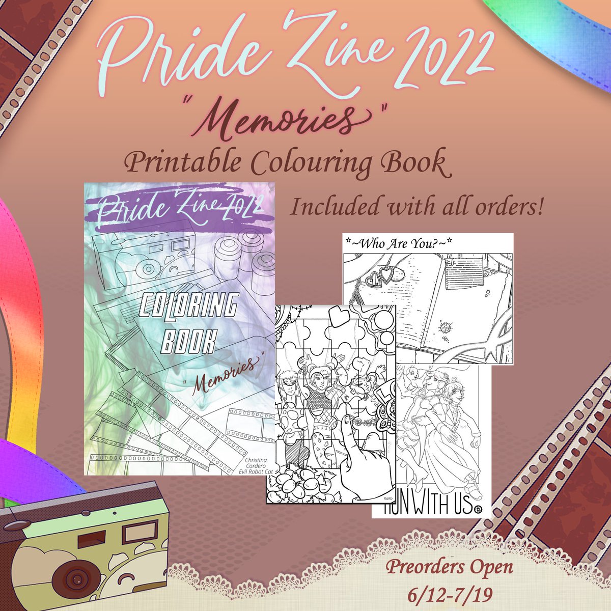 Pride Zine 2022 tweet media