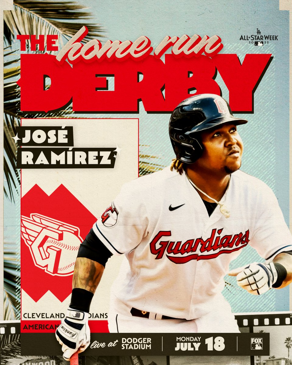 MLBONFOX's tweet image. Jose Ramirez will participate in the 2022 HR Derby, per @JeffPassan