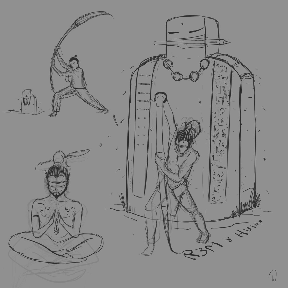 Participo en el concurso de dibujo, El reto de los 3 maestros, El R3M. ¡Donde puedes ganar premios solo por participar!
 
¡Súmate y gana! #R3M2022reto3 #HUION 
 
dibujarbien.com/concurso-de-di…
 
Organizado por las webs de papermonsters.es y por dibujarbien.com