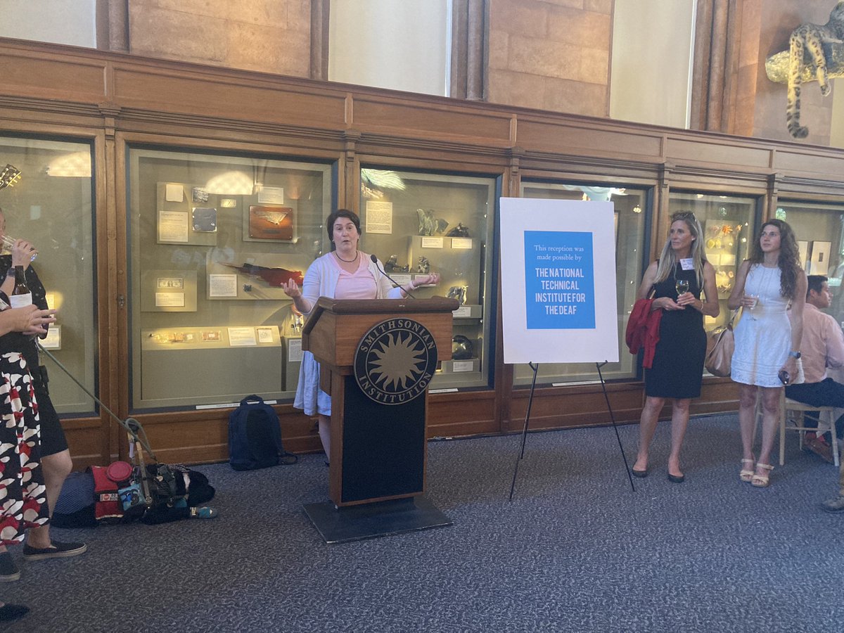 MrsLeslieQF's tweet photo. Reception at the Smithsonian Castle! #ZeroBarriersinSTEM #PinnacleK12 #onepackonemission #PackthePack thank you @SmithsonianScie for the amazing experiences to pack our pack with tools to support students! @PCSTimberwolves https://t.co/JWXy4QHlSk