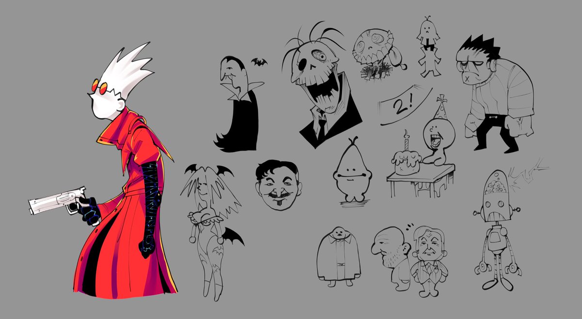 What a surprise! More doodles! 