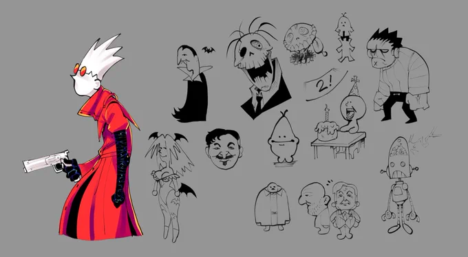 What a surprise! More doodles! 