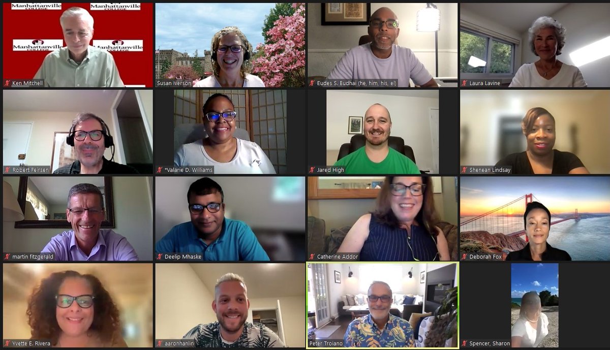 Mary_FoxAlter's tweet photo. Manhattanville College launches - cohort 3 of its successful Dissertation Completion Pathway! an incredible and inspiring residency event!  a fantastic, motivated cohort! thanks, Dr. Troiano for Taking it up a Degree! #DocStars, #MvilleLeads, @Mville_College https://t.co/JkxfwiV5WJ