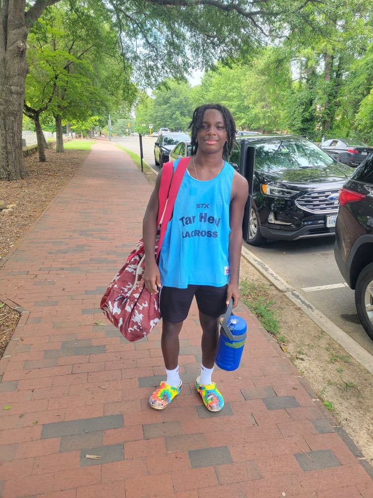 Legion_lax's tweet image. 2026 Jaxson Smithers ⁦@UNCMensLacrosse⁩ camp this week.