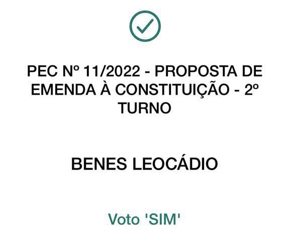 Palavra dada e compromisso cumprido! 

Parabéns a todos que lutaram e contribuíram para a vitória da enfermagem brasileira! 

PEC 11/2022 ✅