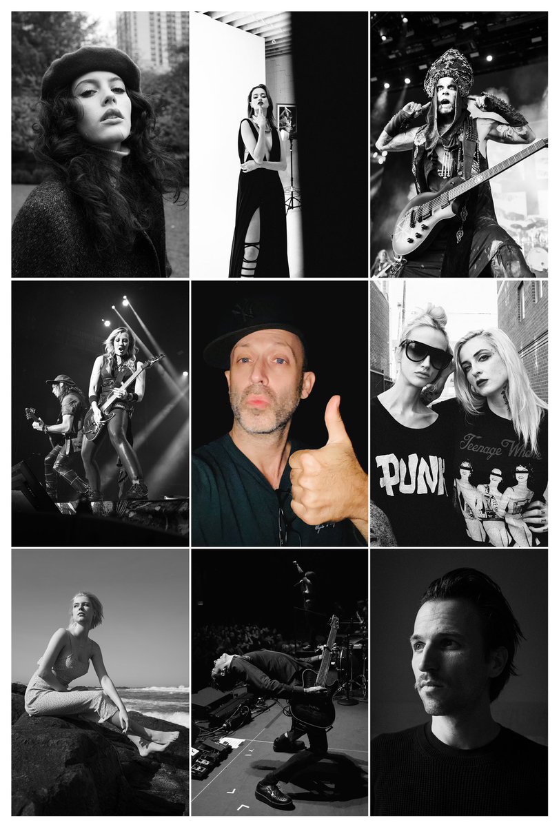 TerryMatlin's tweet image. Seem like it’s still #PortfolioDay so here’s a quick batch w/my mug in the middle.

Hi, I’m Terrence Matlin.
I like people.
I like rock n’ roll. 
I like rock n’ roll people…
And people who rock n’ roll.