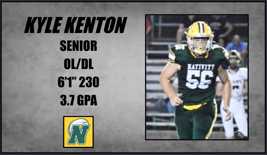 Coach Mason (@coachmason4) on Twitter photo 2022 NATIVITY GREEN WAVE TEAM CAPTAIN INTRODUCTION #1. Congratulations <a href="/KyleKenton2/">Kyle Kenton</a>. #RINGIT 2022 NATIVITY GREEN WAVE TEAM CAPTAIN INTRODUCTION #1. Congratulations <a href="/KyleKenton2/">Kyle Kenton</a>. #RINGIT