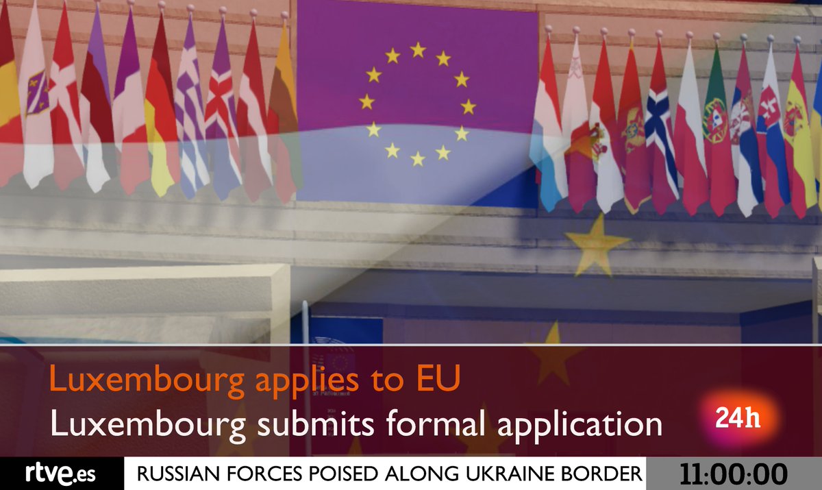 RbxRtve's tweet photo. 🇪🇺🇱🇺 — Luxembourg has officially submitted its application to join the European Union earlier today. If accepted it would join the nine other member states. https://t.co/ftQLdqLVD7
