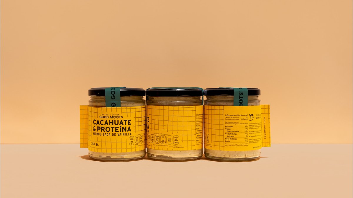 worldbrandesign's tweet photo. Mamba Studio - Good Moots Peanut Butter Blended with Protein
.
https://t.co/fkUUq8mmkN
.
#foodpackaging #packagingdesign #graphicdesign #worldpackagingdesign #worldbranddesign https://t.co/ffS730UtCa