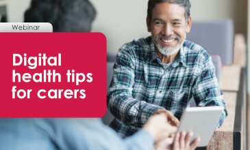 ALIANational's tweet photo. Webinar alert 🚨 Digital Health Tips for Carers 

Join @goodthingsaus &amp; pick up practical tips to help you better manage your health &amp; the health of the person you support using reliable online tools. 

⏰ Thursday 19 July 10:30am
👉https://t.co/tkux6f5NdL https://t.co/iuaEq67Ixa