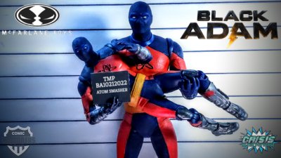 #HappyNCBD, Tune in for a NEW #Toyverse with @BoboFnMac, today he shows us the @McFarlaneToys <a href="/DCComics/">DC Comics</a> #Multiverse #BlackAdam Movie #Megafig #AtomSmasher and 7inch Atom Smasher! #collectibles #Review #toys ow.ly/8sz250JUWnI