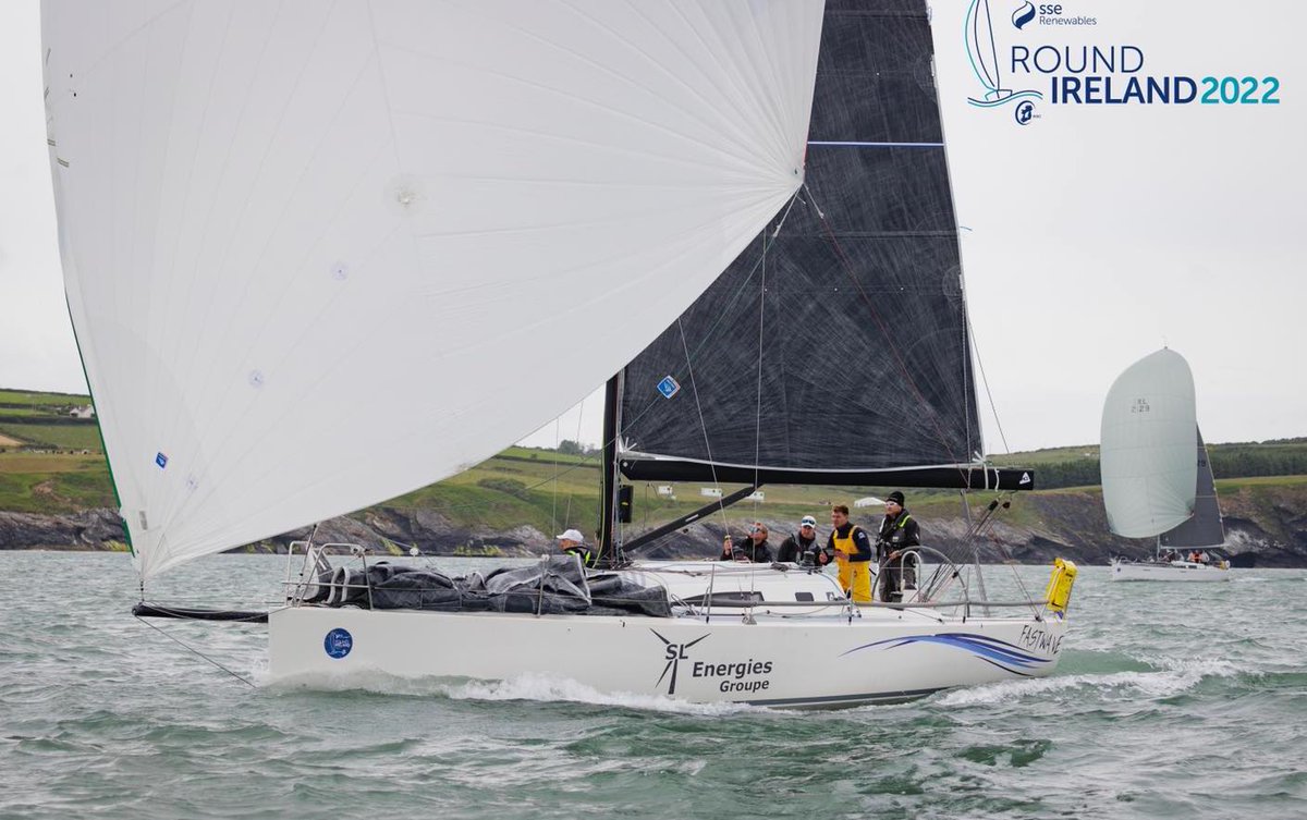 jboats_news's tweet photo. Vivre la France! A French J/111 team- SL ENERGIES GROUP FASTWAVE led a clean sweep sailing the 700.0nm Round Ireland Race! Second was J/99 SNAPSHOT, third J/109 ARTFUL DODJER, fourth J/121 DARKWOOD! Follow J/Boats race-winning ways: @jboats #jboats #j111 #j121 #j99 #j109 https://t.co/PUh1TmT9Ff
