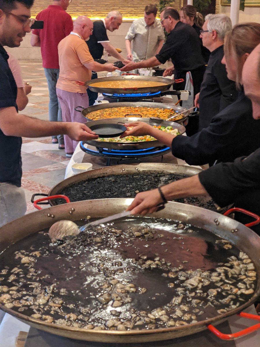 IR_oldie's tweet image. What an evening at the #sigir2022 banquet, amazing venue, delicious food, and then a band of the great and the good of information retrieval to play out the night, incredible.