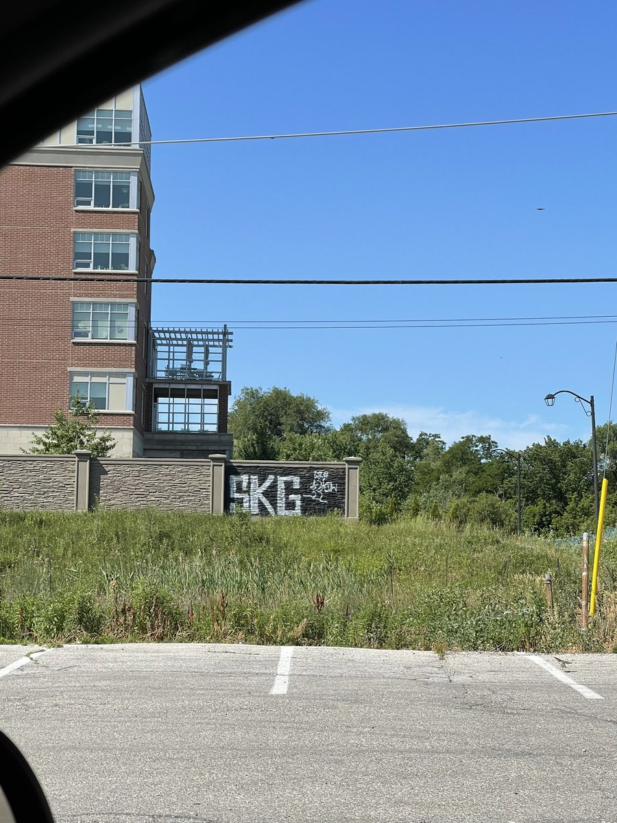 MummyBRE's tweet photo. @citymississauga This is behind Shoppers in town (Streetsville). 😔 https://t.co/1EQDNVK2E5
