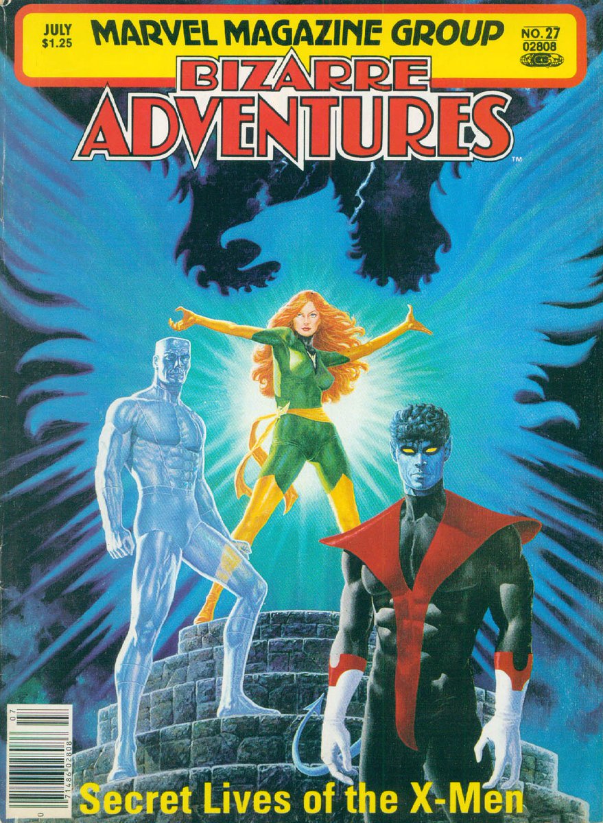 bizarre adventures #27 (1981)
cover by <a href="/pgulacy1/">PAUL GULACY</a> 🧊 🔥 💙