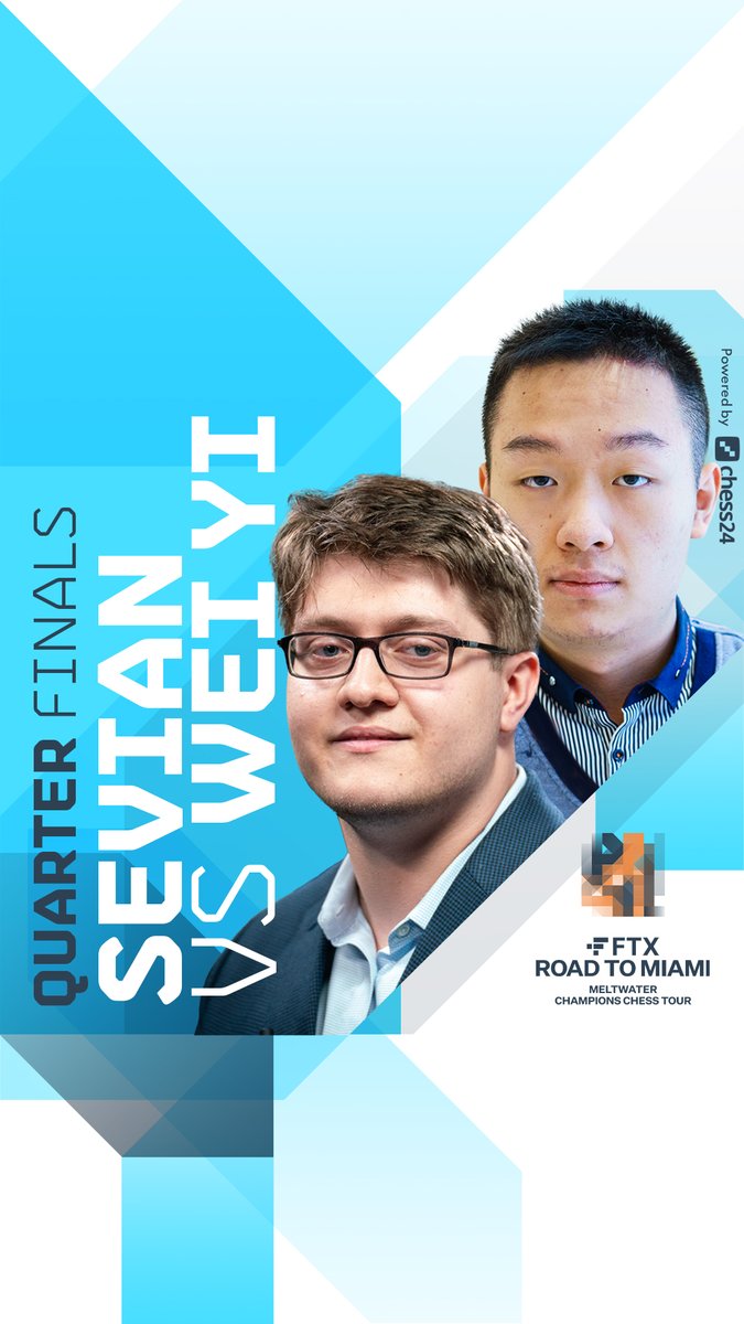 Quarterfinal Matchup Starting 12 EST 6 CEST