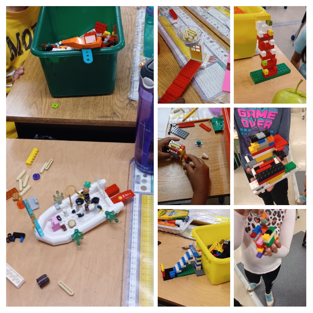Week 1@ St Margaret's PS Summer school: after watching the video Ormie, Gr2/3 students use lego to build something to help get cookies from on top of the fridge! Ideas range from realistic to... creative 😁  #TDSBSummer2022