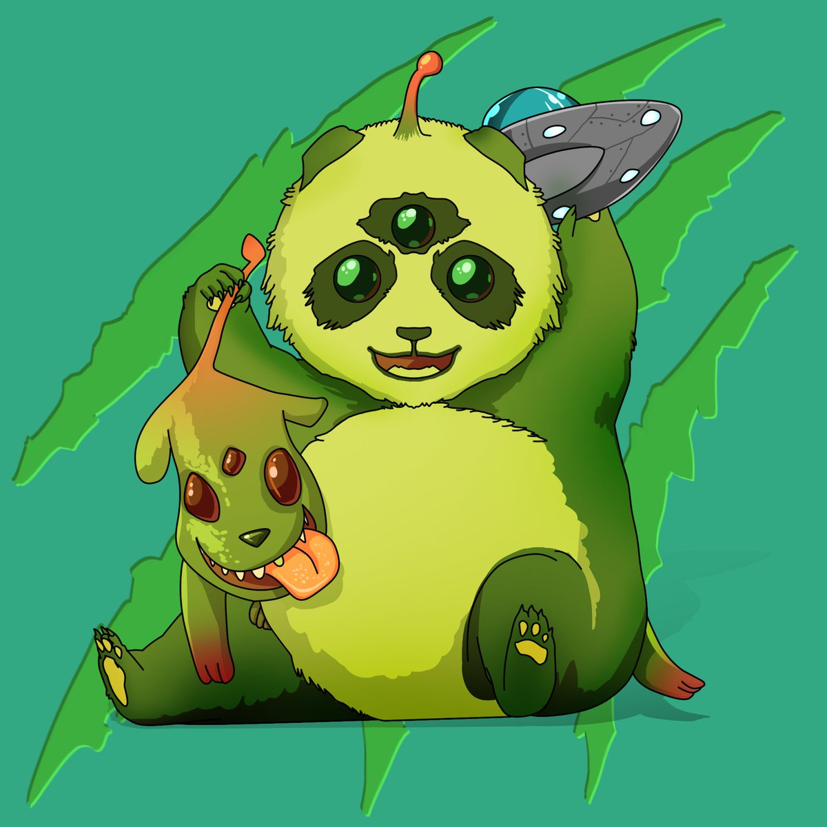 XRPLMightyPanda's tweet photo. Want to own 1 of these MIGHTYPANDA JR? It will be given to the top 15 Holders of MP, Date of airdrop 25th of July, Join our Discord server and be part of our community😍https://t.co/kuAxZkJ4N6 #NFTCommunity #Airdrop #mightypandajr #XRPL https://t.co/57TrJ4vcXs