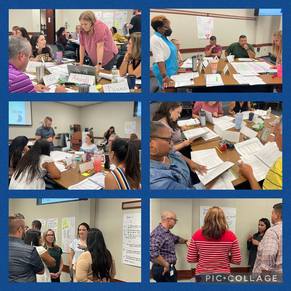 Day 2 of T-TESS was all about applying our new learning by categorizing evidence, calibrations, and conferencing. Can’t wait for Day 3! <a href="/R4Leaders/">Region 4 Leaders</a>