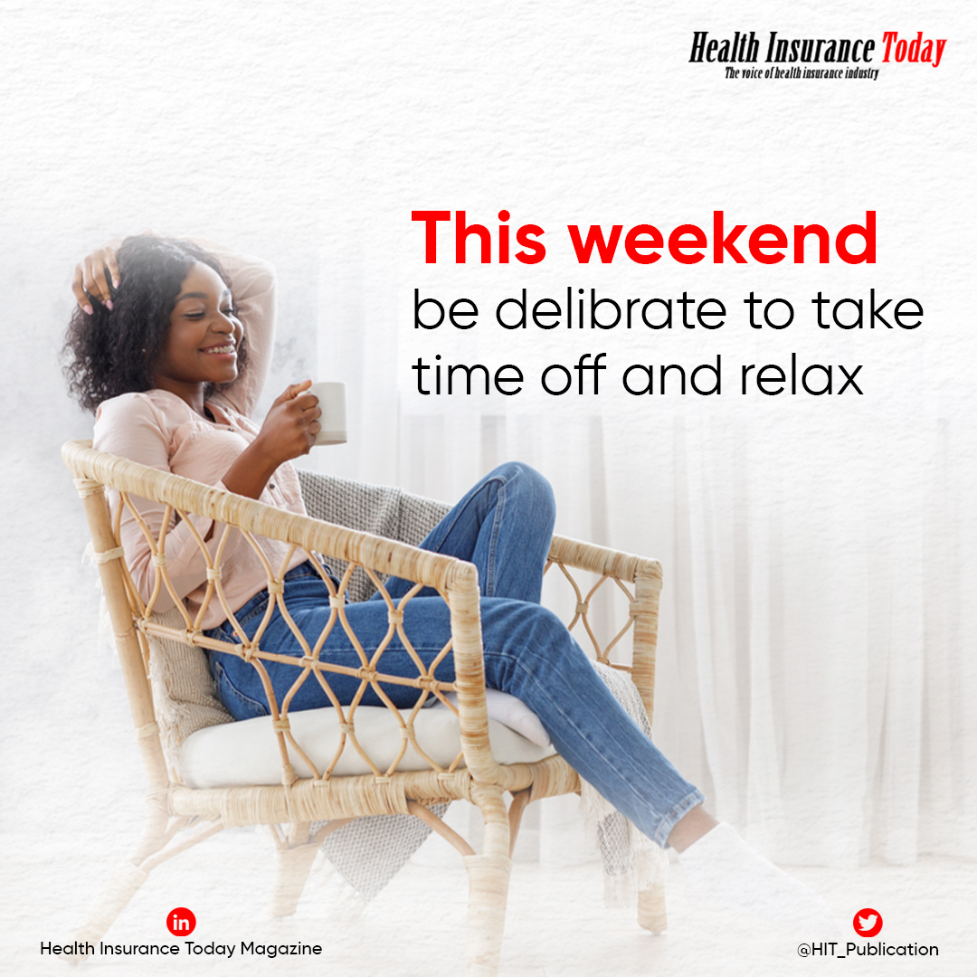 HIT_Publication's tweet image. 'try relax this weekend'

*less or no screen time
*read a book (outside work)
*sip on a new drink
*avoid office work

Your mind will thank you..

#HealthInsuranceToday #Relax #weekend #TGIF