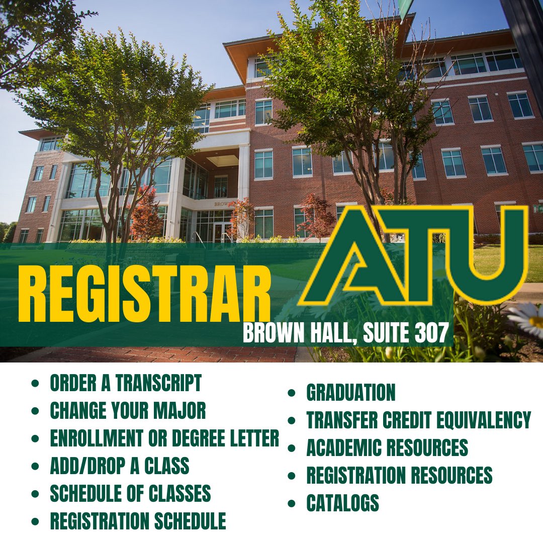 NewStudentsATU's tweet photo. If you’ve got a question, there’s a GREAT chance the registrar can answer it! #WheresThatResourceWednesday https://t.co/qhqZxwkNE8