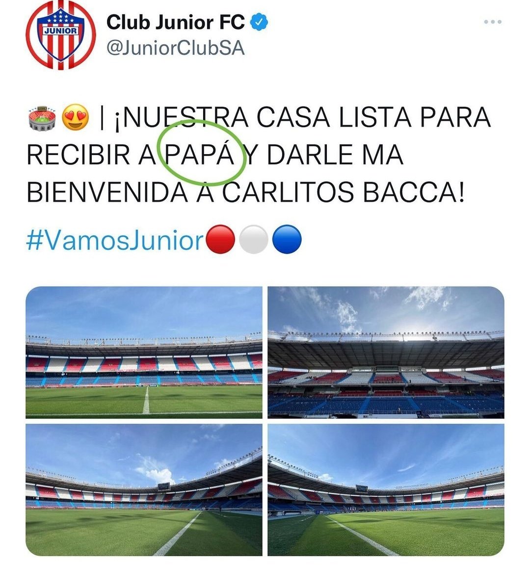 Eso si es bonito!!!
Celebralo curramba 😁
💚💚💚💚<a href="/atlnacionalcol/">Atlético Nacional Mi Pasión</a>