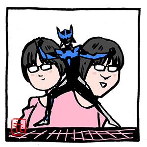 #お前らが思うカッコイイポーズを教えろ

#いつもどこかに阿佐ヶ谷姉妹 編。
#阿佐ヶ谷姉妹 #心臓人間キャシャーン #ウイングマン
#ジャイアントロボ #デビルマン 