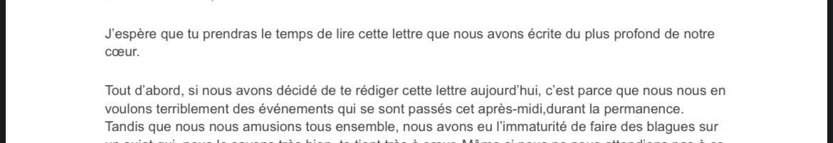 wak3upf1lthy's tweet photo. cette année comment j’ai amassé les messages d’excuses des gens racistes de mon lycée c’est cho https://t.co/ZwwayjNG2S