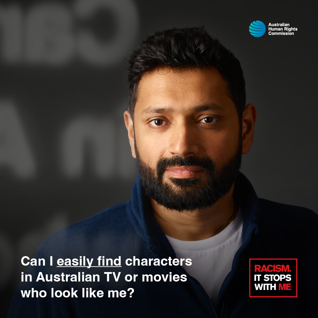 Australian Human Rights Commission (@aushumanrights) on Twitter photo It's hard to be what you can't see. Australian screens can and should do better in reflecting the diversity of our communities. Learn more and take action at itstopswithme.humanrights.gov.au
#ItStopsWithMe <a href="/ItStopsWithMe/">Racism.ItStopsWithMe</a> It's hard to be what you can't see. Australian screens can and should do better in reflecting the diversity of our communities. Learn more and take action at itstopswithme.humanrights.gov.au
#ItStopsWithMe <a href="/ItStopsWithMe/">Racism.ItStopsWithMe</a>