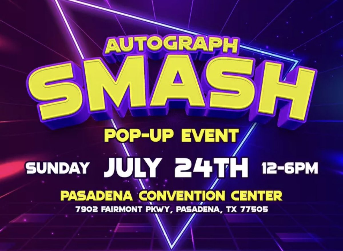 Reminder!! Don’t miss out! autographsmash.com